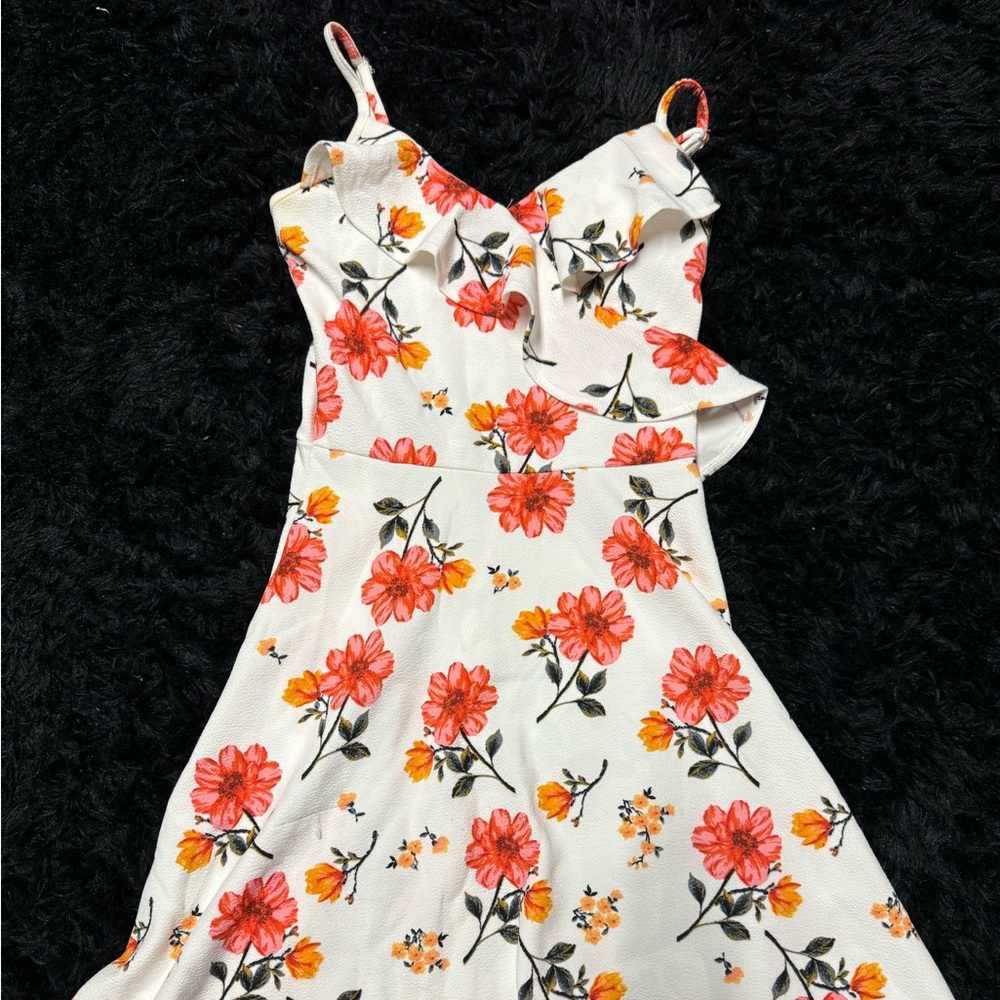Floral mini dress